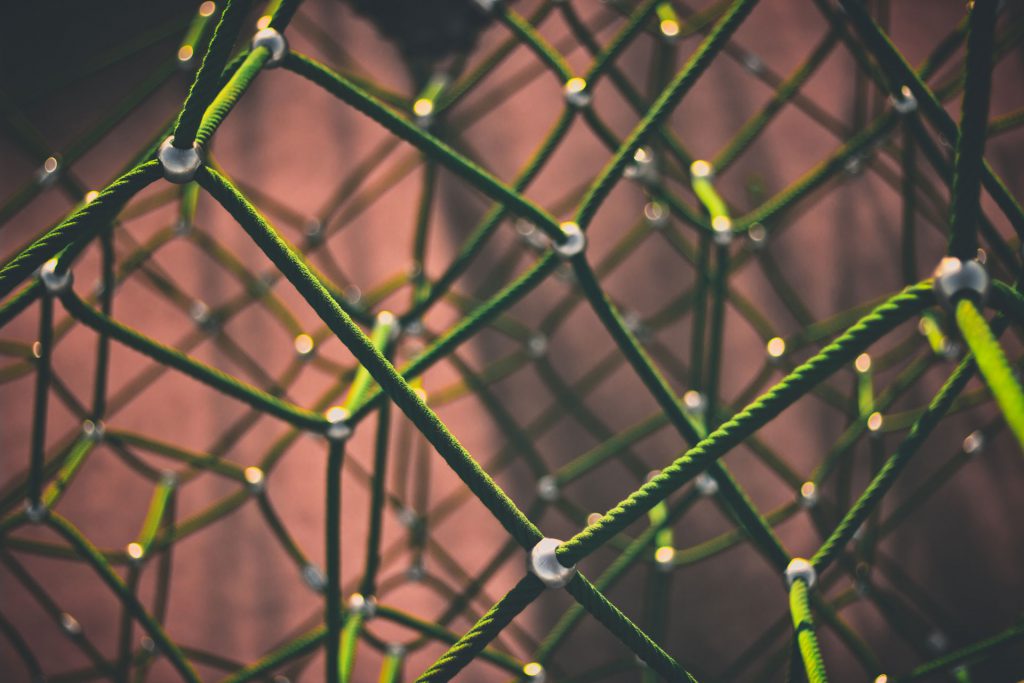 Photo of connecting ropes