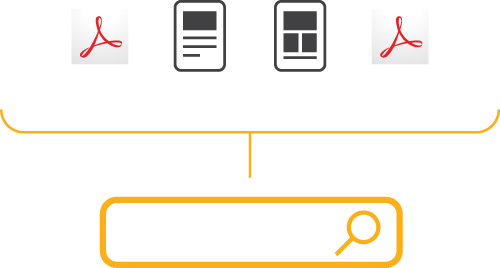 Image showing documents being read using OCR