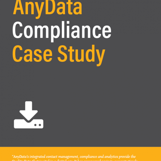 AnyData Compliance Case Study Icon