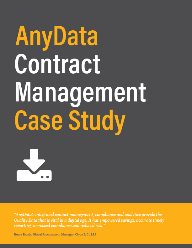 AnyData Contract Management Case Study Icon